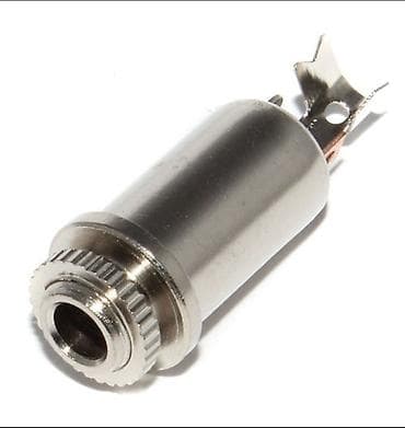на гайа: Описание Гнездо Mini Jack 3.5 мм "мама", стерео, с гайкой для — 1