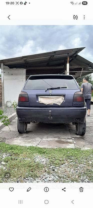 golf гольф: Volkswagen Golf: 1993 г., 1.8 л, Хэтчбэк — 2