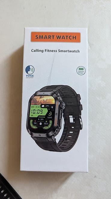 Акылдуу сааттар: Почти новые Смарт‑часы Calling Fitness Smartwatch Основные — 2