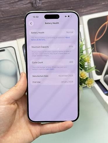 microsoft xbox: IPhone 15 Pro Max, Б/у, 256 ГБ, Серебристый, Коробка, В рассрочку, 91 % — 7