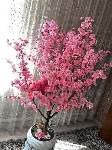 зеркало для ванной комнаты бишкек: Искусственное дерево «Сакура» в напольном кашпо - Высокое — 5