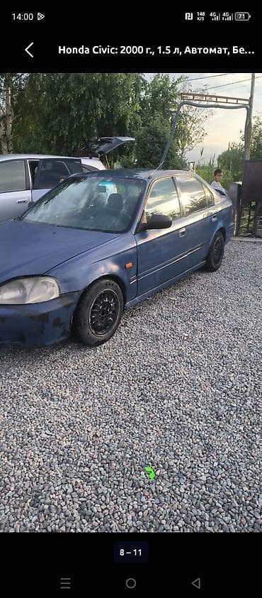 глушитель хонда цивик: Honda Civic: 2000 г., 1.5 л, Автомат, Бензин, Седан — 5