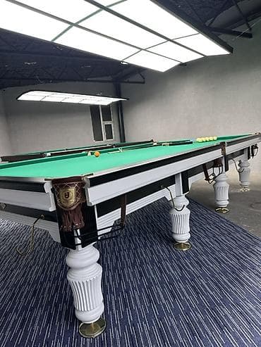 музыкальный инструменты: Русский бильярдный стол (пирамида), профессиональный формат. Названия — 1