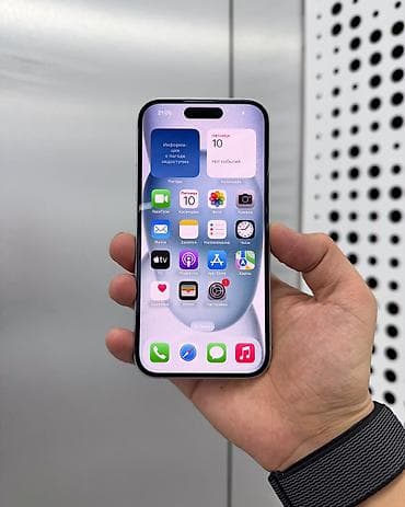 iphone 7: IPhone 15, Б/у, 512 ГБ, Голубой, Защитное стекло, Чехол, В рассрочку, 82 % — 2