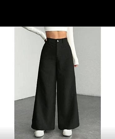 Брюки Палаццо, Вельвет, Новый, XL, 2XL