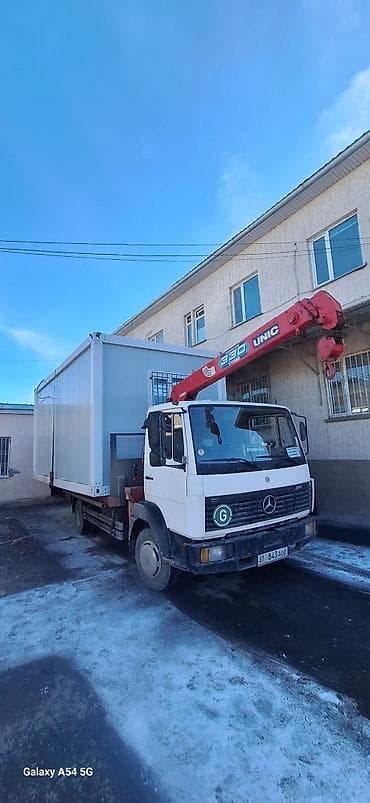 Услуги манипулятора (кран-борта) - Бортовой грузовик с краном UNIC
