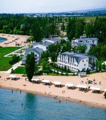 мастера по ремонту квартир: Квартира, Чайка резорт ЦО Chaika Resort, Сары-Ой, Охраняемая территория, Парковка, стоянка, Теннисный корт — 4