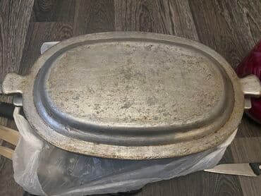 маленький чайник: Утятница советский времен 
Сост отл ((мало пользовались 
3литр — 1