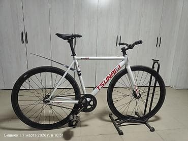 Шоссейные велосипеды: Шоссейный велосипед, Tsunami, Рама M (156 - 178 см), Б/у — 1