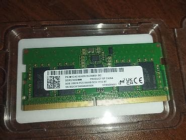 Оперативная память DDR5 5600 MHz 8GB Micron (SODIMM) Продам планку at lalafo.kg Оперативная память DDR5 5600 MHz 8GB Micron (SODIMM) Продам планку
