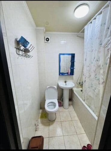 квартира на длительный срок ош: 1 комната, Агентство недвижимости, Без подселения, С мебелью частично — 2