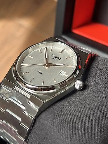 часы тисот: Tissot PRX — швейцарские кварцевые часы с интегрированным стальным — 1