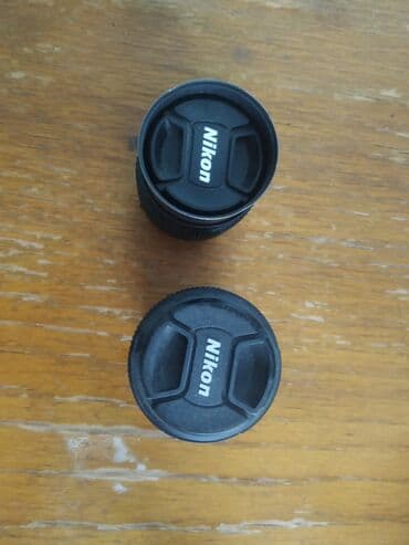 боди камера: Два объектива фикса на Никон. Мануальный советский f 2.8 100 мм И — 4