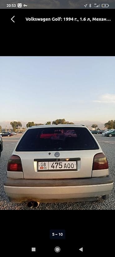 Volkswagen Golf: 1994 г., 1.6 л, Механика, Хэтчбэк — 2