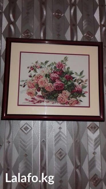 Вышивка крестиком. Ручная работа