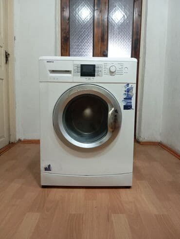 ремень на стиральную машину: Стиральная машина Beko, Б/у, Автомат, До 7 кг, Полноразмерная — 1