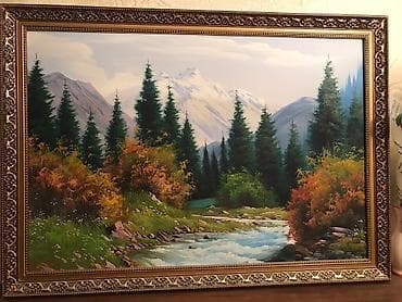 Размер 1,5 × 70
авторская работа 
картина маслом