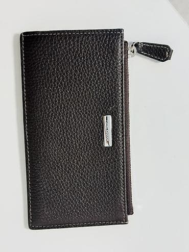 Новый Тонкий кожаный кардхолдер-кошелёк - Материал: натуральная at lalafo.kg Новый Тонкий кожаный кардхолдер-кошелёк - Материал: натуральная