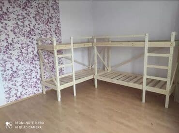 Ассолому алейкум!! Эки кабатуу кровать жасайбыз таза сыйда жыгачтан