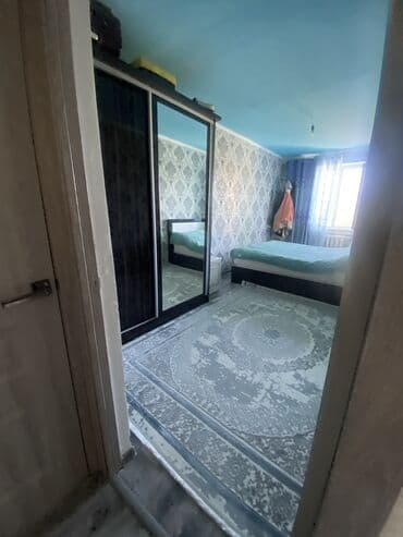 бишкек квартира жер уй: 3 бөлмө, 61 кв. м, 105-серия, 5 кабат — 13