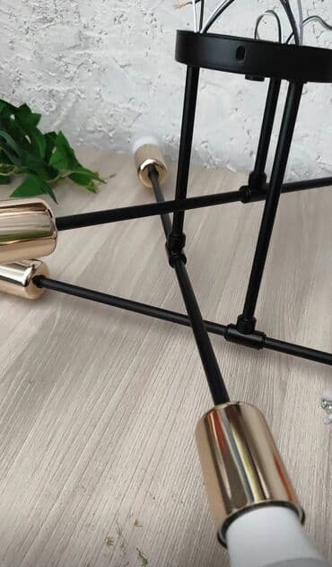 космос светильник: Потолочный светильник с шестью точечными источниками света — 4