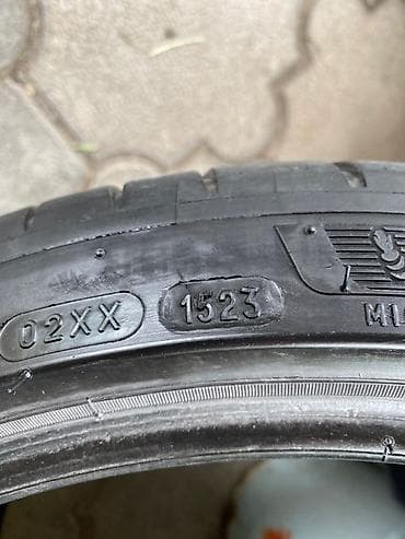 bid e5: Шины 255 / 35 / R 19, Лето, Б/у, Пара, Легковые, Италия, Michelin — 4