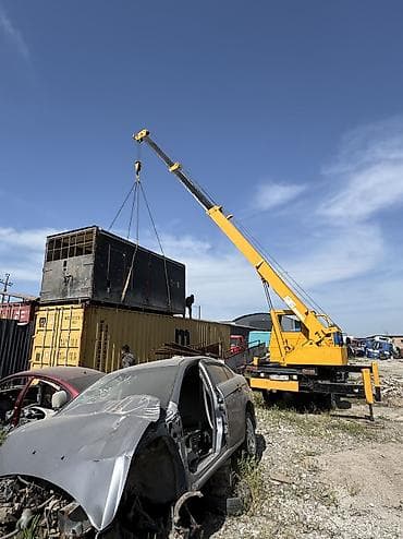 Автокран кызматтары: Жаанын 21 м, 5000 т — 2