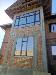 алиппе майрам форма: Буюртмага алюминий терезе, Терезе түрү: Витраждык, Панорамалык, Стандарттык, Акысыз орнотуу, Бөлүп төлөө жок — 21