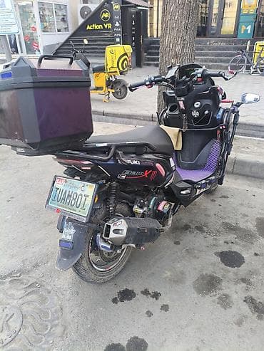 Тип скутера Suzuki, 150 куб. см, Бензин, Б/у