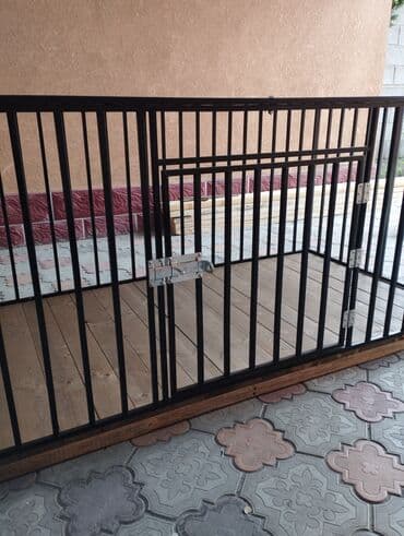 Үй жаныбарлары: Делаю под заказ вольеры для собак в квартиру. Размер данной клетки — 1