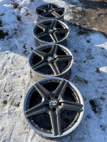 зимние шины на ниву 21214: Колеса в сборе 275 / 35 / R 19, Лето, Б/у, Комплект, Легковые, Литые, отверстий - 5 — 2