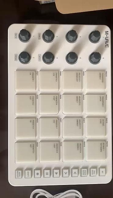 macos: M-Wave SMC-PAD — компактный MIDI-контроллер с 16 динамическими пэдами — 4