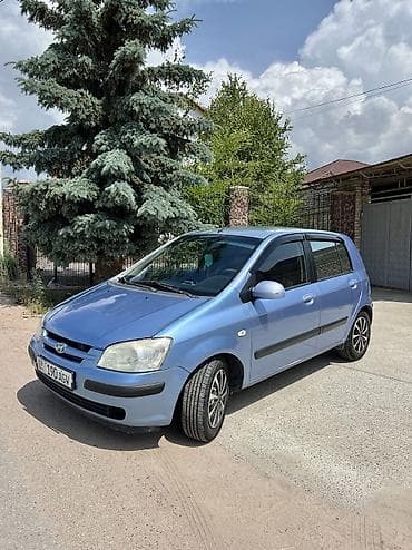 Унаа сатуу: Hyundai Getz: 2005 г., 1.3 л, Кол менен иштөөчү, Бензин, Хетчбек — 3