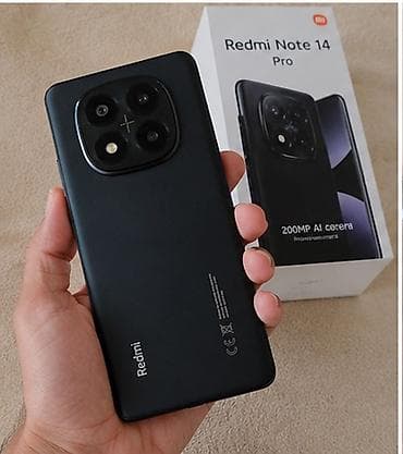 micro sd 128: Redmi, Redmi Note 14 Pro, Б/у, 256 ГБ, цвет - Черный, 1 SIM, 2 SIM — 1