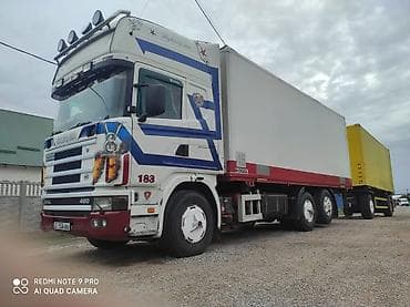 Транспорт: Тягач, Scania, 1999 г., Изотермический — 2