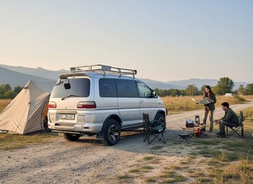 дополнительное освещение на авто: Mitsubishi Space Gear: 1995 г., 2.4 л, Автомат, Газ, Минивэн — 2
