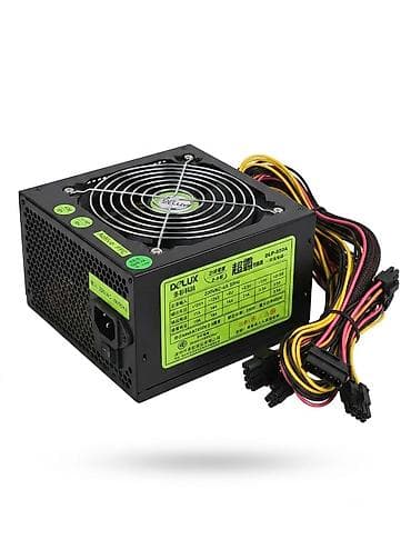 Блок питания DELUX DLP-850A ATX - Форм‑фактор: ATX - Вход: 220 VAC, 4