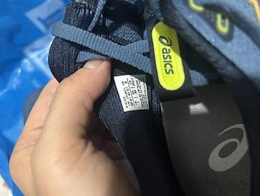 Мырзалардын бут кийими: Эркектердин кроссовкасы, 41.5, Asics, Жаңы, түсү - Көк, Өзү алып кетүү, Акылуу жеткирүү — 8