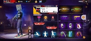 Игровой аккаунт Free Fire - Уровень: 67 - Ник: Azaaa - Регион/гильдия