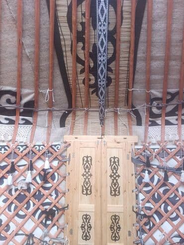 струнные инструменты 94: Юрта ручной работы (традиционная кочевая палатка) - Комплект с — 2