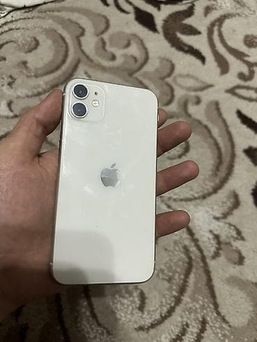 купить бу iphone 11: IPhone 11, Б/у, Белый — 1