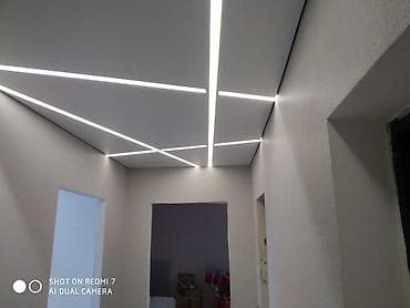 Натяжной потолок: Натяжные потолки с интегрированным освещением под ключ - Современные — 6