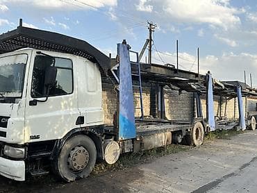 Тягач, DAF, Сar carrier trailer