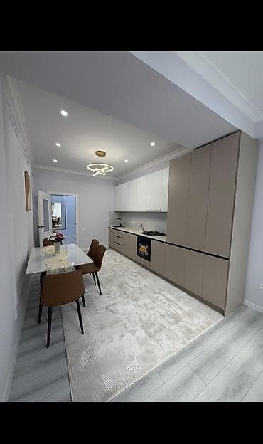 Недвижимость: 1 комната, 53 м², Асанбай мкр 7 этаж, Дизайнерский ремонт — 6