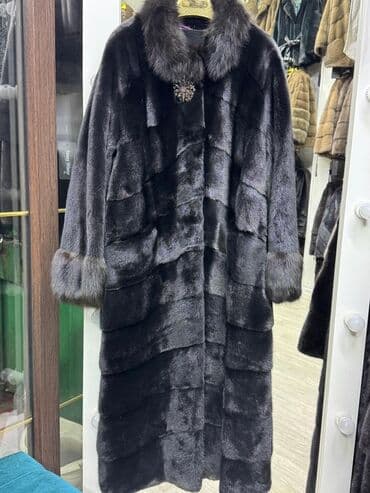 теплый и удобный: СРОЧНО! НЕДОРОГО💥💥 РОСКОШНАЯ НАТУРАЛЬНАЯ НОРКОВАЯ ШУБА "BLACK — 4