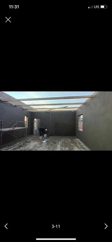 штукатурка стен: Штукатурные работы “под маяк” и без, в - Машинная и ручная — 1