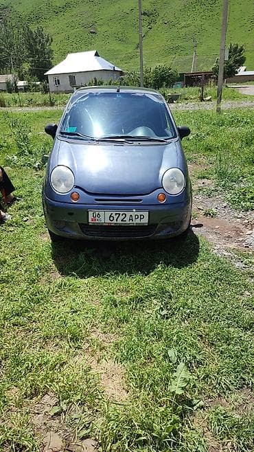 даево матиз 1: Daewoo Matiz: 2007 г., 0.8 л, Кол менен иштөөчү, Бензин, Хетчбек — 1