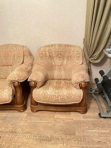 садовая мебель беларусь: Зал үчүн гарнитур, Колдонулган, Диван, Өзү алып кетүү, түсү - Саргыч боз — 6