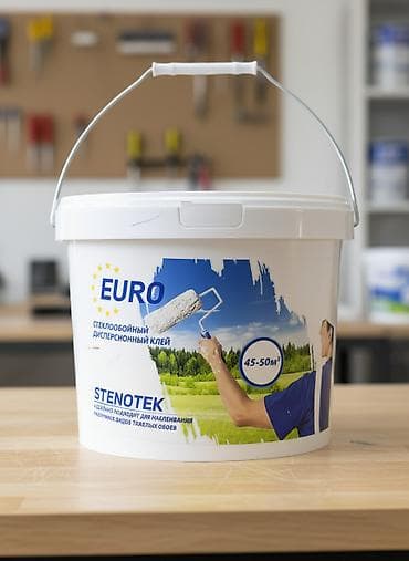 Клей EURO Stenotek предназначен для наклеивания различных видов