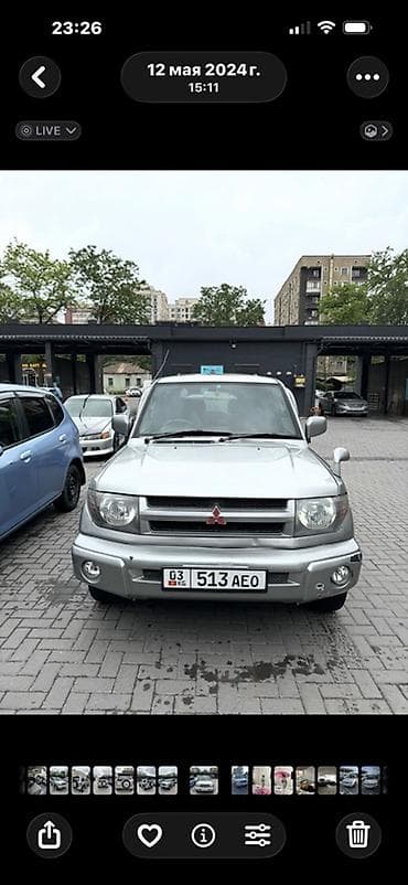 Транспорт: Mitsubishi Pajero iO: 1999 г., 1.8 л, Автомат, Бензин, Кроссовер — 2